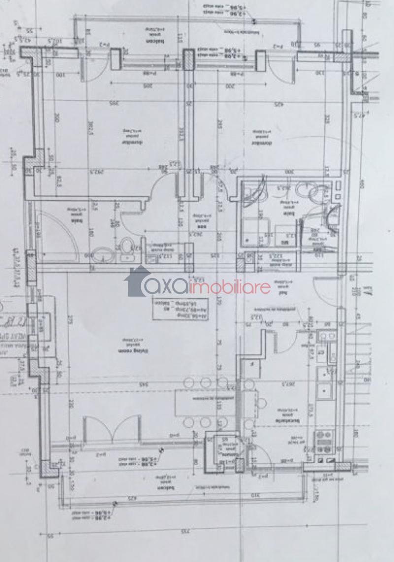 Apartament 3 camere de vanzare in Cluj-Napoca, cartier Manastur