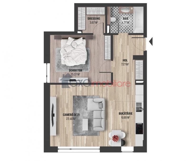 Apartament 2 camere de vanzare in Cluj-Napoca, cartier Gheorgheni