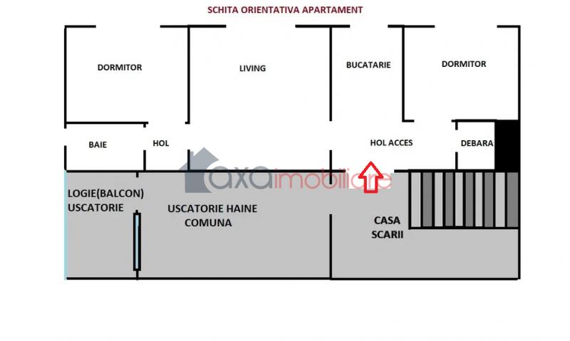 Apartment 3 rooms for sell in Cluj-napoca, ward Manastur